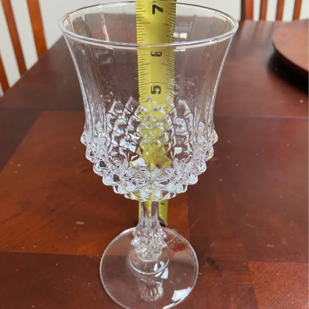 J. G. Durand Cristal D'Arques Ancenis 24% Lead Crystal Claret Wine Glass
